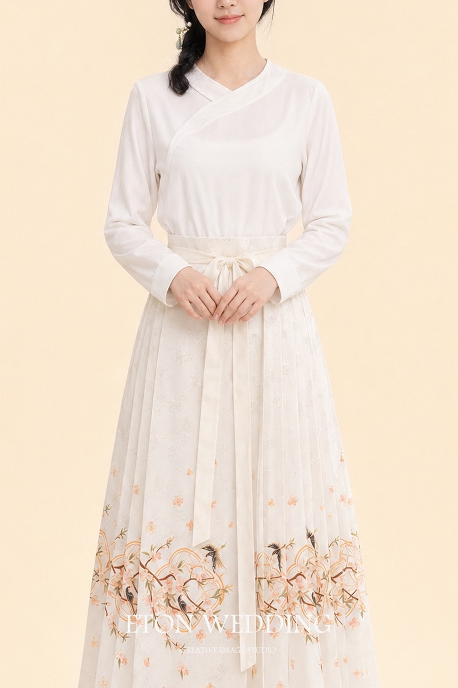 馬面裙,馬面裙推薦,中式裙,馬面服,馬面服婚紗